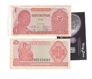 1 Rupiah Kertas 1968 Soedirman Sudirman PREMIUM