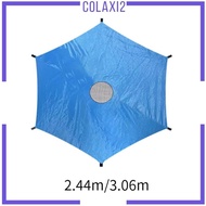 [Colaxi2] Trampoline Shade Cover Trampolines Canopy Rainproof Tearproof Oxford Cloth Trampoline Sun Protection Cover for Playground