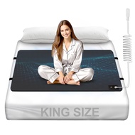 Grounding Leather Mattress Grounding sleep mat Conductive Leather Earthing mattress pad for Better S