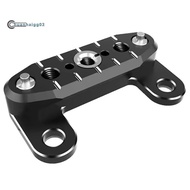 .Mini Quick Release Plate Aluminium Alloy 63mm NATO Rail Top Expansion Board  FX30/FX3 DSLR Camera C