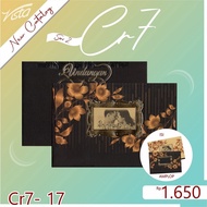 Blank cr7-17 city Wedding Invitation