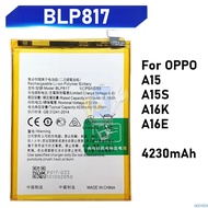 BLP817 for OPPO A15 A15S A16K A16E 4230mAh mobile phone battery