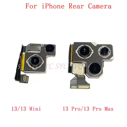Back Camera Flex Cable For iPhone 13 Pro Max 13 Mini Rear Main Big Camera Module Repair Parts