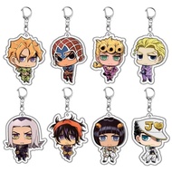 New Anime JOJO Adventure JoJo's bizarre adventure keychain a01 Backpack bag decoration accessory