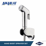 Balco Hand Chrome Hand Bidet Sprayer Stainless Steel Hose Set Hand Shower Spray Bidet