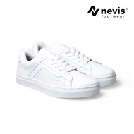 Sepatu Sneakers Casual Pria Wanita Orlando Full White Putih Polos 37-44 Shoes Snekers Kasual