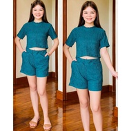 HEATHER 1072 BARK CREPE COORDINATES FIT FROM 9-14YRS OLD
