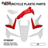 Motorcycle Accessories PP Plastic Cover Mudguard Plastic Body Set For HONDA CRF250L 2013-2019 CRF250