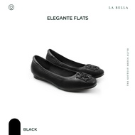 LA BELLA  รองเท้าคัชชูหนังแกะ รุ่น ELEGANTE FLATS 12 สี