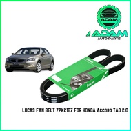 LUCAS FAN BELT 7PK2187 FOR HONDA Accord TAO 2.0