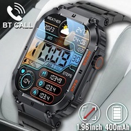 LIGE Smart Watch for Men Bluetooth Call 1.95" AMOLED Screen Sport Fitness Tracker Waterproof Smartwatch for Android iOS