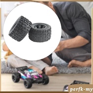 [PerfkMY] 2x RC Wheels And Tires for 1:18 18101 18101Pro Lightweight Repairing 6.7 Cm