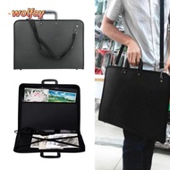 YOLANDA 1Pcs A3 Folder Bag, Top Handle With Shoulder Strap A3 Drawing Board Bag, Portable Weather Re