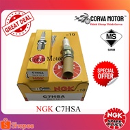 Corva Motor Ngk Plugs Motor C7Hsa Palam Pencucuh Ngk C7Hsa For C70, C100, Ex5, Kriss