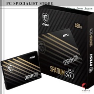 MSI SPATIUM M480 Pro PCIe 4.0 NVMe M.2 Solid State Drive (SSD) with 3D NAND Technology - High-Speed 