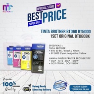 Brother BTD60 & BT5000 Ink - 1 set Original BT 60 BK BT 5000 Dye Ink