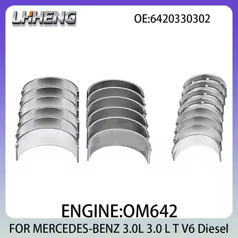 OM642 Engine parts Main & Connecting Rod Bearings set FOR MERCEDES-BENZ C-CLASS CLK CLS 3.0L 3.0 L T