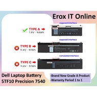 Dell 5TF10 64Wh Precision 7540 7530 7730 7740 P74F P74F001 P74F002 P34E Laptop Battery