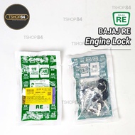 Bajaj RE Engine Lock 221 Tool Box Lock 222 Oil Cover Lock 223