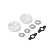 XRay 358030 2-WAY FLOW DELRIN SHOCK PISTON 8-H. (1.2MM) & 2-H. (1.2MM) (2)