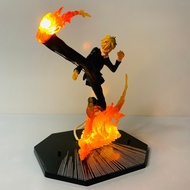 OnePiece Sanji model without text with led USB 16cm high - Fzero set - One Piece - No Box