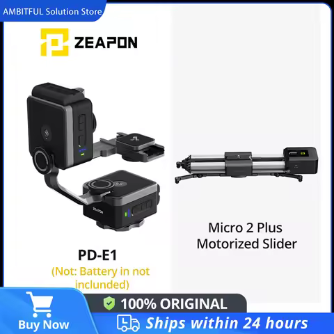 ZEAPON PS-E1 PD-E1 PONS Motorized Pan Head The Horizontal Load Up To 50 kg Single Axis Double Axis L