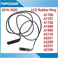New LCD Screen Middle Frame Rubber Bezel Ring For MackBook Pro 13" 15" A1706 A1707 A1708 A1989 A1990