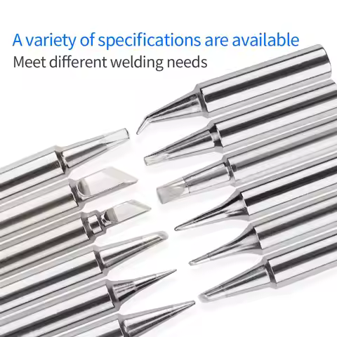 5 PCS T18 série pontas de solda caber hakko FX-888 FX-888D FX-8801 FX-600 bico de ferro sem chumbo p