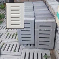 Concrete square manhole cover rain perforated strainer mould sewer gutter drain cover plate plastic 