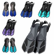 CC SP รองเท้าดำน้ำ1คู่หัวเข็มขัดแบบปรับได้,รองเท้าเปิดส้นกันลื่นครีบดำน้ำระบายน้ำสองช่องตีนกบว่ายน้ำเล่นกีฬาใต้น้ำ