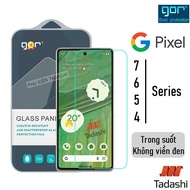 Gor Tempered Glass Google Pixel 7/ 7a, Pixel 6/ 6a, Pixel 5/ 4XL/ 4a/ 4/ 4a 5G Transparent Beveled 2