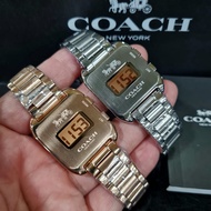 COACH Women's Watches® Darcy Digital Steel