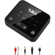 1Mii Bluetooth 5.3 Transmitter for TV to 2 Wireless Headphones, Long Range 100ft Bluetooth Adapter f