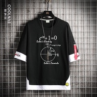 Variety Triangle Function Short-Sleeved Euler Formula Theorem Mathematics Hegemony Printed Short-Sle