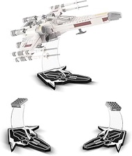 cooldac Acrylic Display Stand for Lego 75325/75301/75333/75273/75102/75218 X-wing Starfighter, Holde