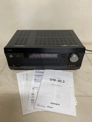 品項新 Integra dtr 30.3FM/3D 藍光 擴大機,HDMI 7.2 家庭劇院 有全新代用遙控器