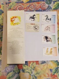 罕有MTR 京港地鐵馬年紀念車票發行量5000套連套摺