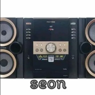 Compo hifi polytron bluetooth xl2910 dvd tape kaset radio dan usb