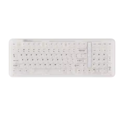 KiiBOOM Phantom98 Lite 1800 ANSI US Layout Wired/BT/2.4GHz Wireless Mechanical Keyboard VIA Compatib