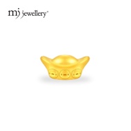 MJ Jewellery 3D 999.9/24K Pure Gold Ingot Charm B819