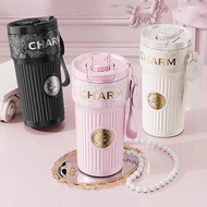 TERMOS [BTD] 600 Stainless Steel Thermos Tumbler ML 21oz Travel Mug/ Hot and Cold Coffee Tumbler/