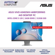 Asus Vivo AIO A3402WV-AKBPC099WS 23.8" FHD All-In-One Desktop PC Black ( C5-120U, 16GB, 512GB SSD, I