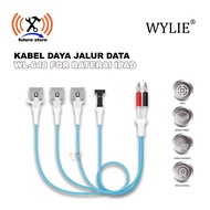 WYLIE WL-648 IPAD BATTERY DATA LINE POWER CABLE Original - BATTERY TEST POWER SUPPLY CABLE IPAD TOOL