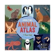 The Amazing Animal Atlas/World Map/Anne McRae eslite