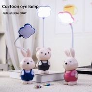 Cute portable multifunctional table lamp night light high-end bunny table lamp1295
