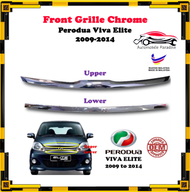 Perodua Viva Elite - Front Bumper Grille Chrome Moulding Garnish - Upper or Lower Part ( 2009 - 2014