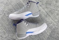 S.G NIKE AIR JORDAN 12 RETRO BG AJ12 限量 發售 灰藍白 153265-007 女鞋