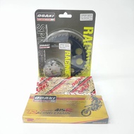 OSAKI Racing Series (415) ชุดโซ่สเตอร์ DASHSONICLS ชุดโซ่สเตอร์ เกรดสนามแข่ง ทุกขนาด ทุกเบอร์ ของแท้