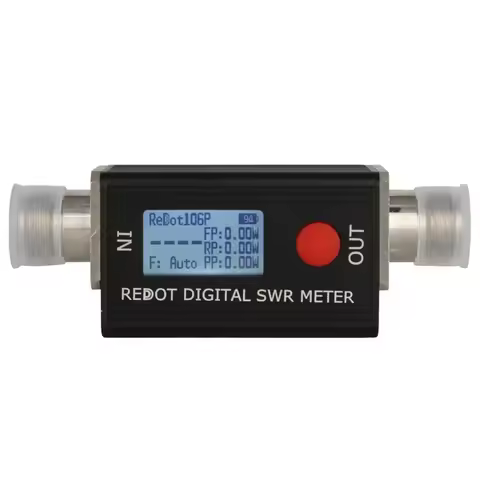 REDOT RD106P Digital SWR Meter SWR&Power Meter 120W FMB VHF UHF80-999MHz Standing-wave Ratio 1.00-99