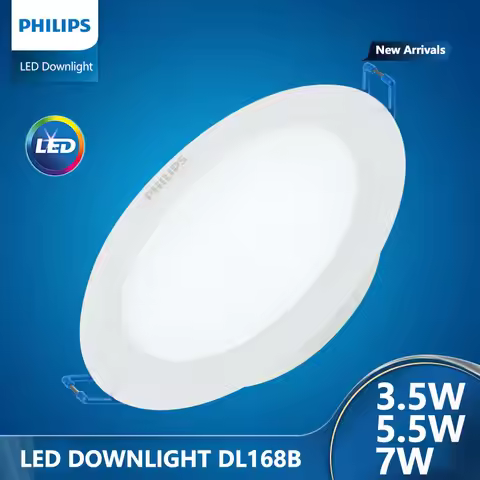 Philips LED downlight DL168B 3.5W 5.5W 7W Recessed Light AC 220V-240V 3000K 4000K 6500K White Spot L